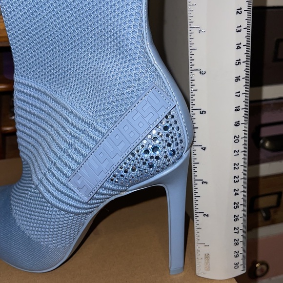 Maxwelle Blue Booties - Picture 3 of 10